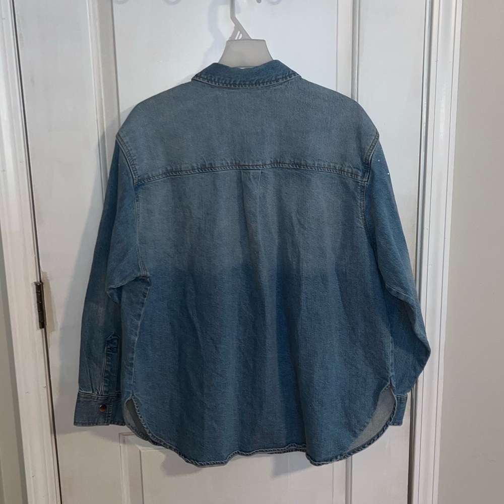 Universal Thread Jean Jacket With Rhinestones - image 2